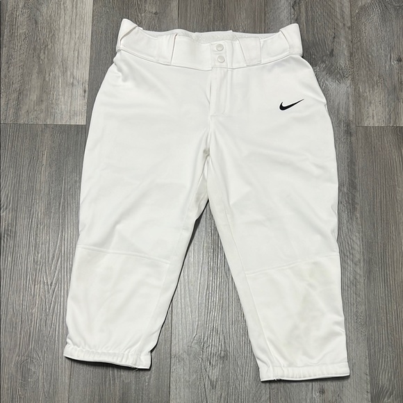 Nike woman’s softball pants / white/ size M - Picture 1 of 9